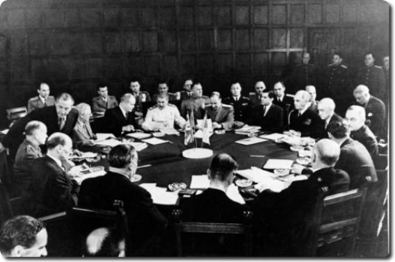 Viešas kreipimasis į II Pasaulinio karo valstybių nugalėtojų vyriausybes. Dėl 1945 m. Potsdamo konferencijoje priimto įsipareigojimo sušaukti taikos konferenciją įvykdymo