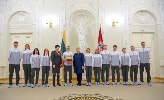 Šalies olimpiečiams – išskirtinis 100-metį švenčiančios Lietuvos palaikymas
