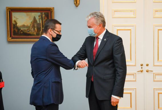 Prezidentas: esame atkūrę labai gerus santykius su Lenkija, priešaky – dvišaliai projektai