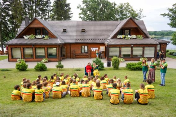 Diana Nausėdienė lankėsi lituanistėje stovykloje „Pasaulio Lietuva“