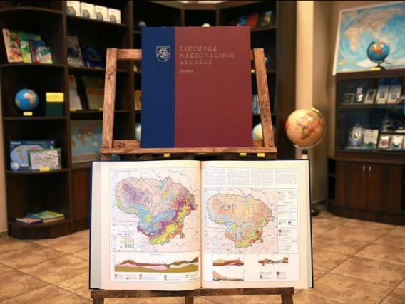 Lietuvos nacionalinio atlaso pristatymas Valstybės pažinimo centre
