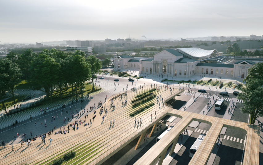 Paskelbti Vilniaus geležinkelio stoties architektūrinio konkurso nugalėtojai