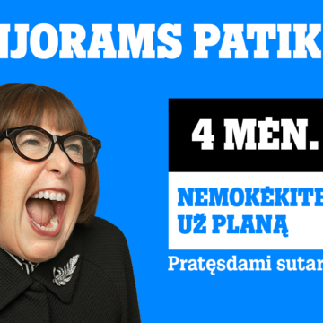 „Tele2“ pasiūlymas senjorams – pratęsus sutartį dabar, už planą nereikės mokėti net 4 mėn.