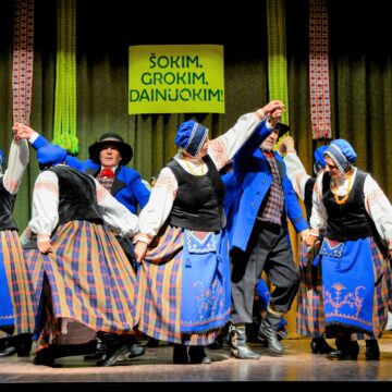 Liaudiškų šokių kolektyvo „Sidabrinė gija“ kūrybinės veiklos jubiliejus
