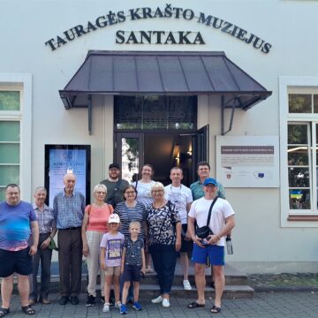 Gudų kultūros draugijos nariai aplankė Tauragės kraštą