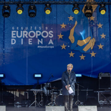 I. Šimonytė: žodis „Europa“ – ne vien tam tikros teritorijos apibūdinimas, bet ir vertybiniai principai