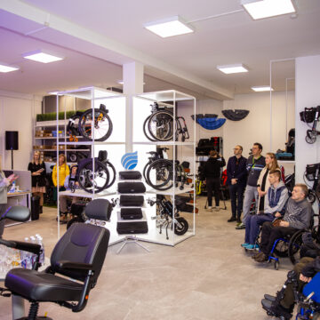 Vilniuje atidarytas pirmasis Lietuvoje Neįgaliųjų įrangos centras