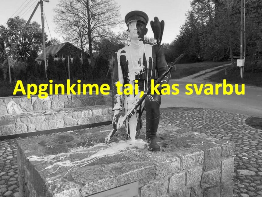 Vyksta ikiteisminis tyrimas dėl  išniekintų Lietuvos partizanų vado Adolfo Ramanausko-Vanago paminklų