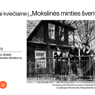 MRU kviečia paminėti Mykolo Römerio gimtadienį ir dalyvauti „Mokslinės minties šventėje“: laukia kupina įspūdžių diena