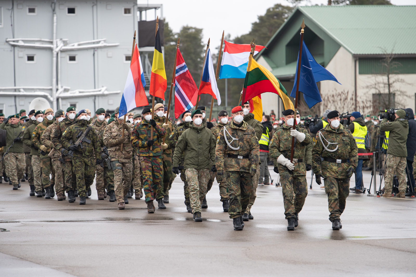 Penkmetį Lietuvoje dislokuotos NATO priešakinės pajėgos – sąjungininkų solidarumo ir įsipareigojimo kolektyvinei gynybai įrodymas