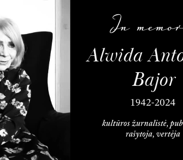 In memoriam. Publicistė, rašytoja, vertėja Alwida Antonina Bajor (1942-2024)