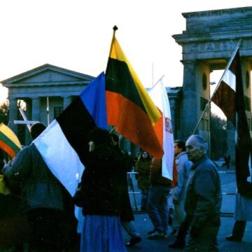 Berlyno gatvių protestai prieš sovietų agresiją 1991-ųjų sausį Berlyno gatvių protestai prieš sovietų agresiją 1991-ųjų sausį