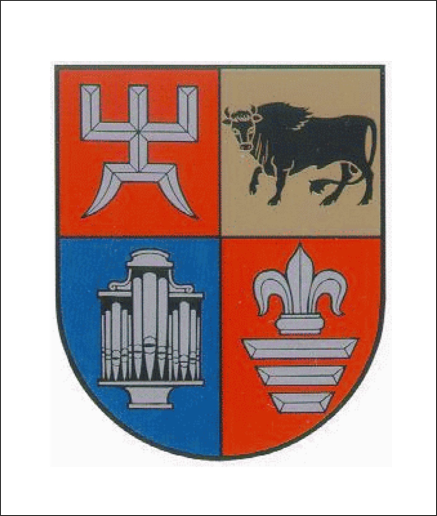 Kuris kunigaikščių Krošinskių herbas turėjo būti  Rokiškio miesto herbe?