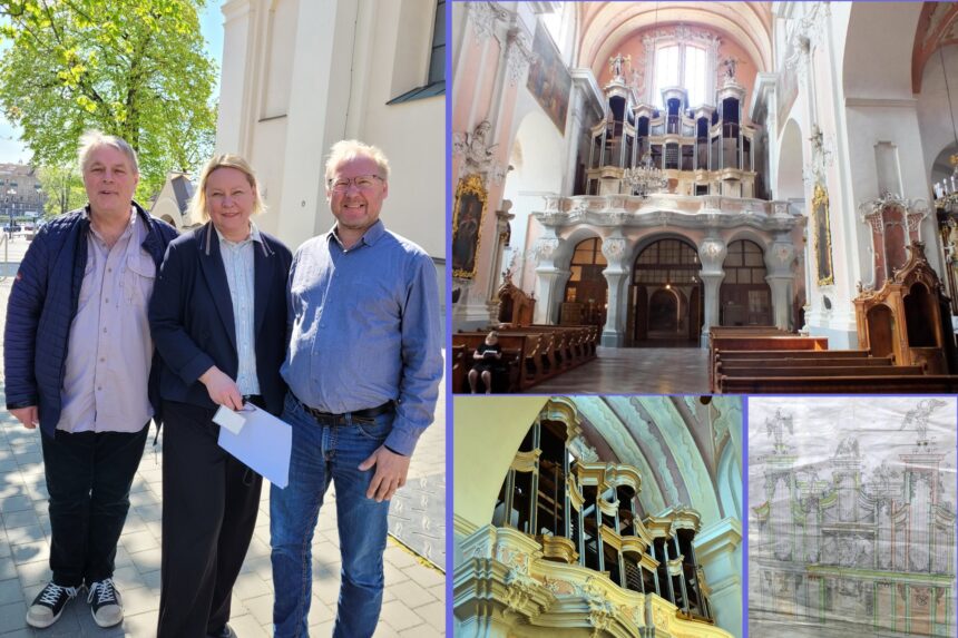 A.G. Casparini vargonų restauravimo darbai aptarti su geriausiais Europos vargonų restauratoriais