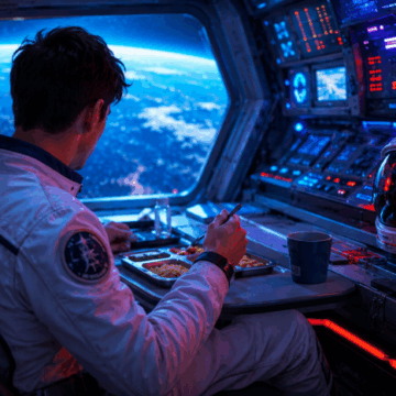Skysti pipirai ir kepsniai kosmose: kaip atrodo astronautų kasdienis meniu?