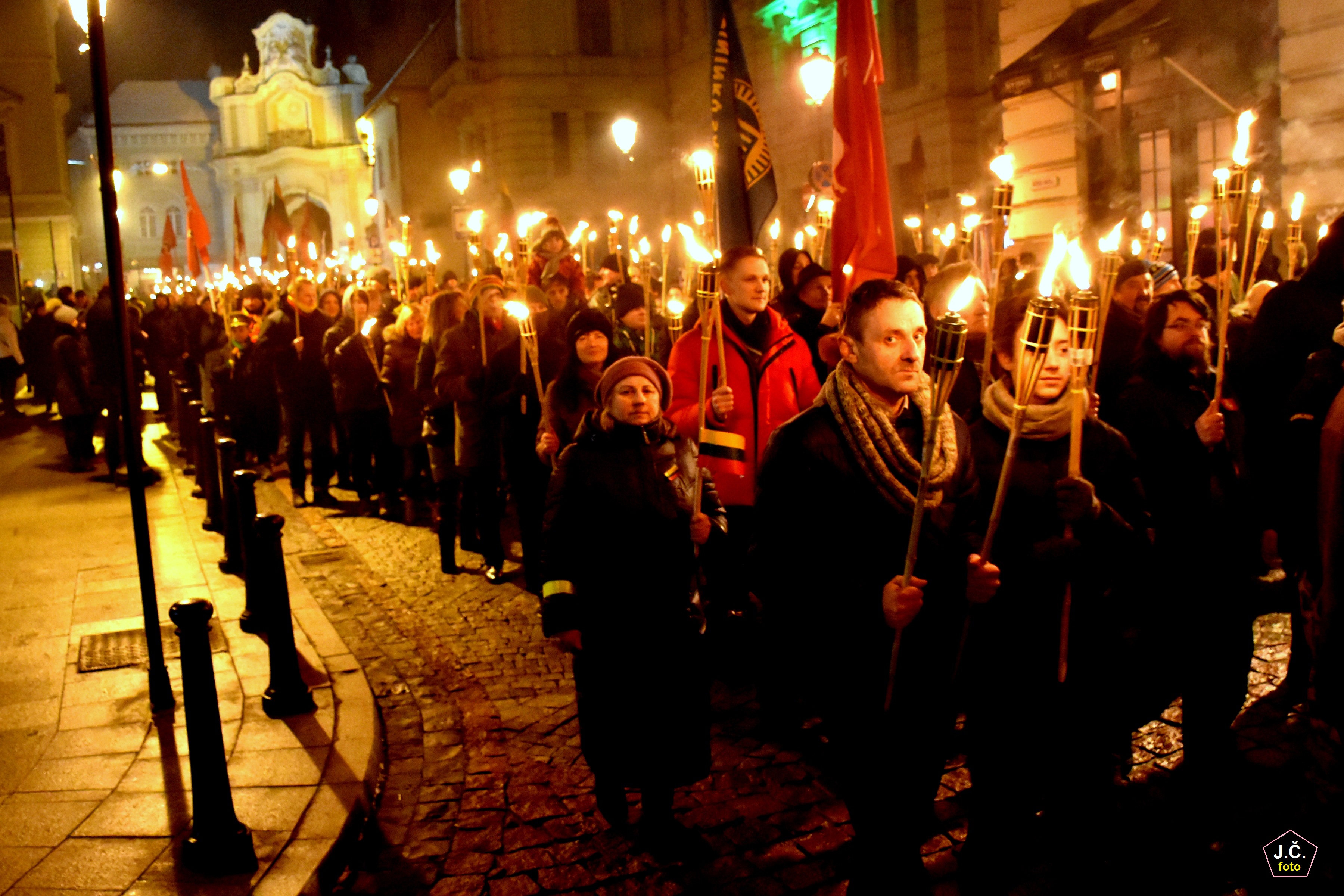 Vytautas Sinica. Šventinis žodis Vasario 16-osios deglų eisenoje