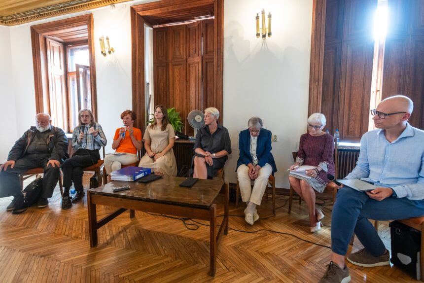 Diskusija dėl Justino Marcinkevičiaus skvero atnaujinimo