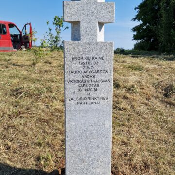 Lietuvos partizanų žūties vietose – nauji atminimo ženklai
