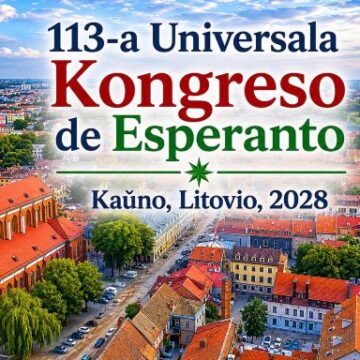113-asis Pasaulinis esperantininkų kongresas (UK) vyks 2028 metais Kaune, Lietuvoje 113-asis Pasaulinis esperantininkų kongresas (UK) vyks 2028 metais Kaune, Lietuvoje