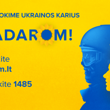Prasideda paramos akcija „Radarom!“: kartu apsaugokime Ukrainos karius