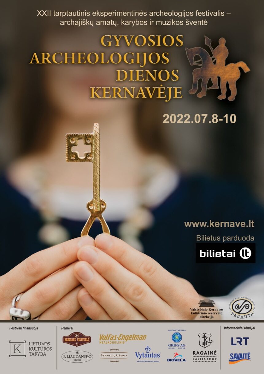  Tarptautinis eksperimentinės archeologijos festivalis „Gyvosios archeologijos dienos Kernavėje“ sugrįžta pilna jėga