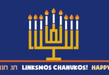 Žydų bendruomenė kviečia įžiebti Chanukos žvakę – tapti šviesos dalimi
