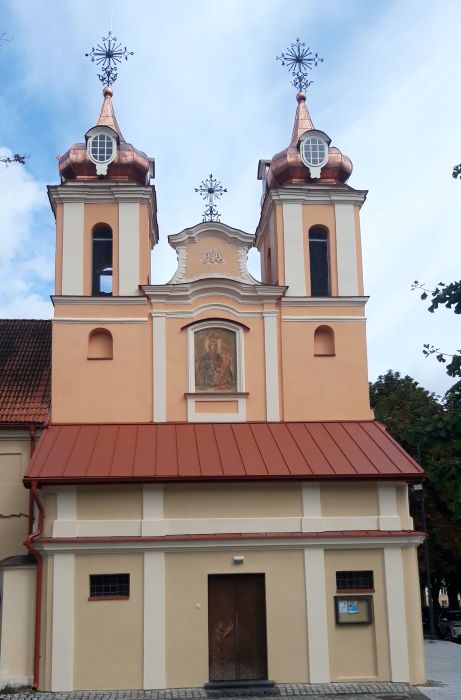 Atnaujinta Vilniaus bonifratrų Šv. Kryžiaus bažnyčia Atnaujinta Vilniaus bonifratrų Šv. Kryžiaus bažnyčia