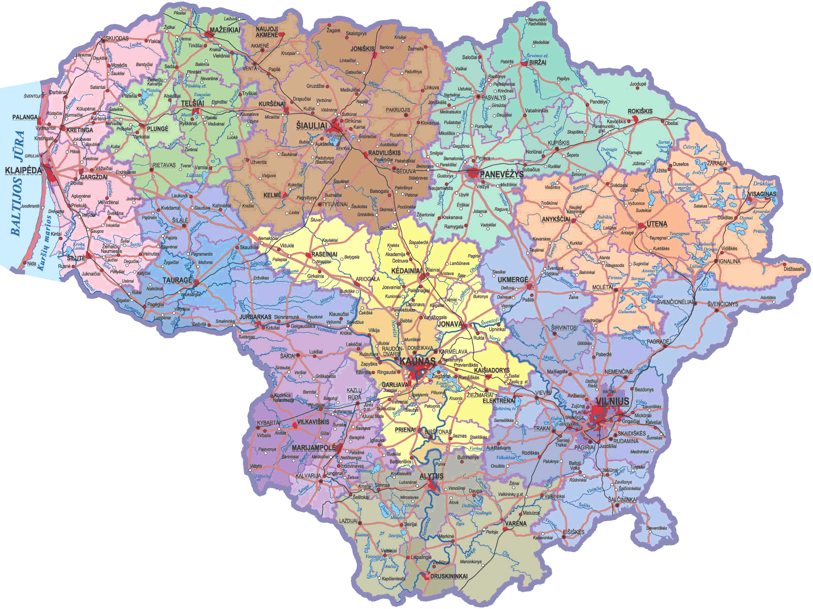 Šiandien Lietuvoje prasideda karantinas