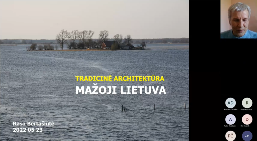 Paskaitų ciklas apie Lietuvos etnografinių regionų tradicinę architektūrą jau virtualioje erdvėje