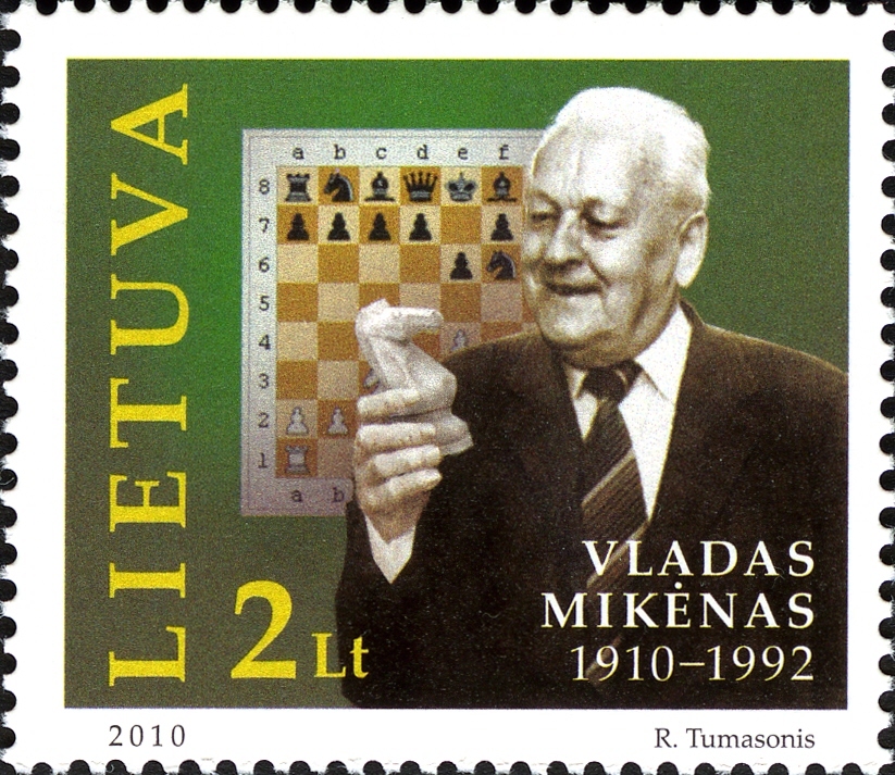 J. Prasauskas, V.E. Bortkevičienė. Vladas Mikėnas – pasaulinės reikšmės Lietuvos šachmatininkas