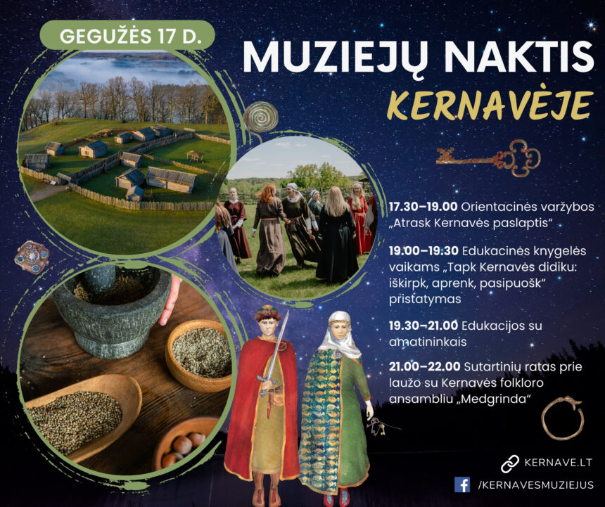 Europos muziejų naktį pasitikime ten, kur prasideda mūsų istorija