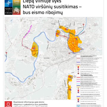 Artėjant NATO viršūnių susitikimui Vilniuje, ką svarbu žinoti vilniečiams ir miesto svečiams