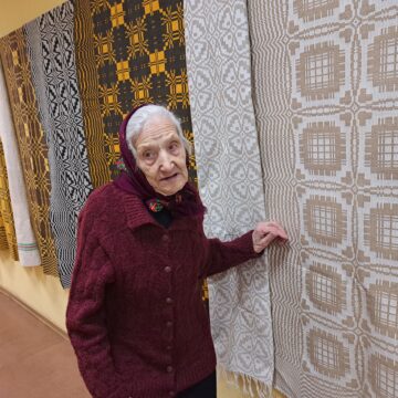 Pirmą kartą eksponuojama paroda, kurios autorė – 103 metų Ona Kulikauskienė