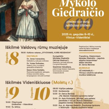 Palaimintojo Mykolo Giedraičio gimimo 600 metų jubiliejaus iškilmės