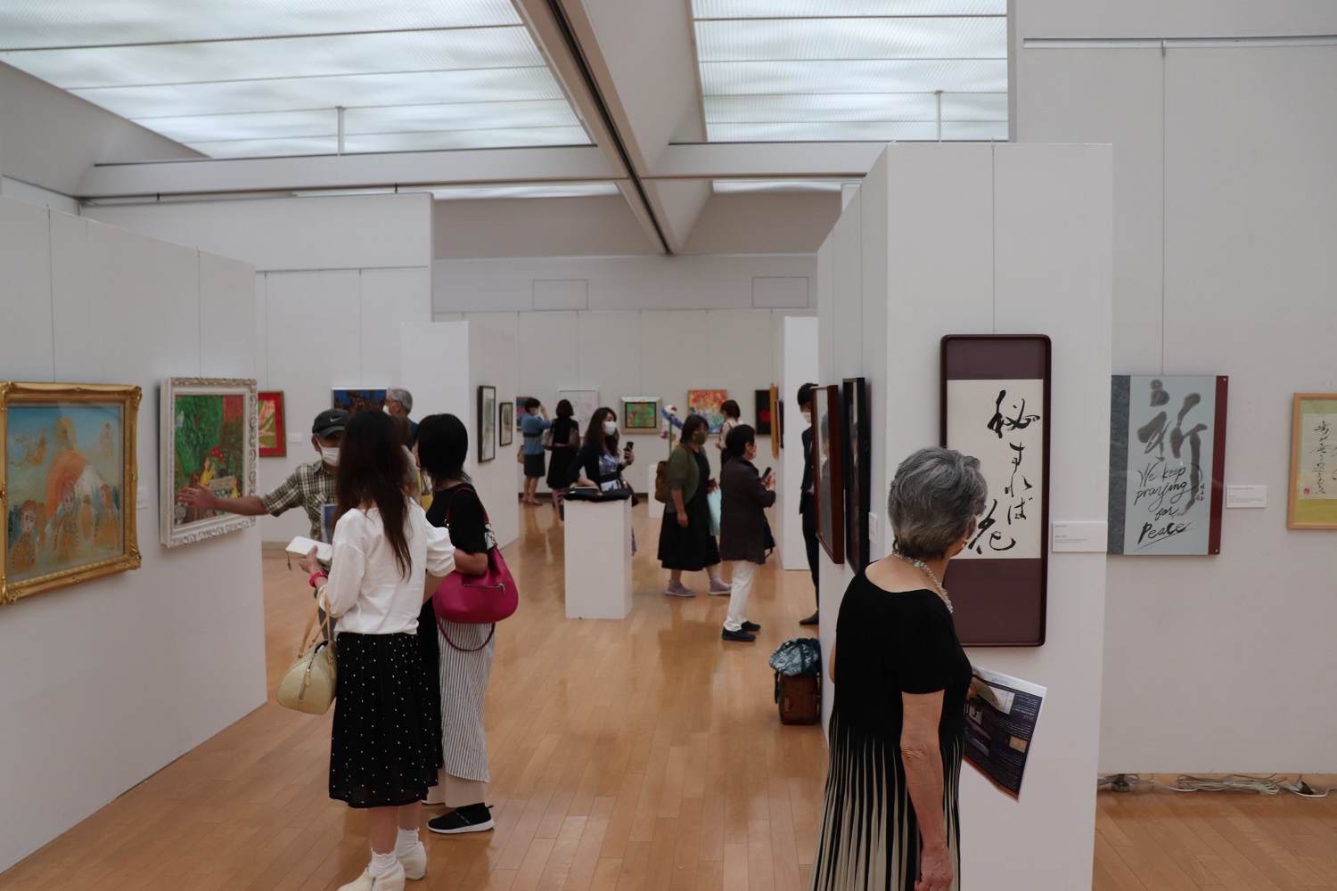 Pasaulio taikai skirtoje parodoje – Japonijos ir Lietuvos menininkų darbai
