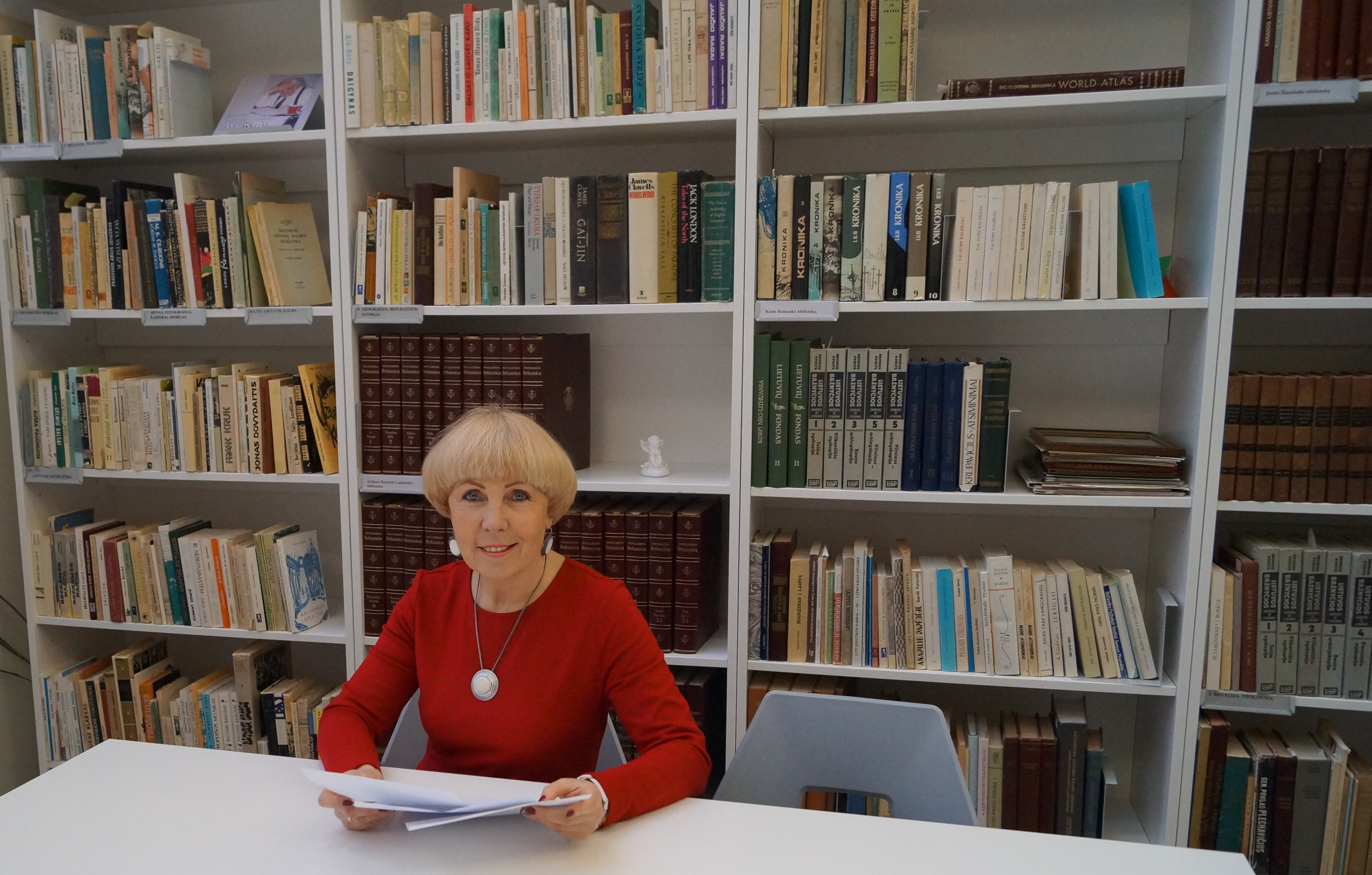 Dalia Savickaitė. Bibliotekinis darbas tapo gyvenimu