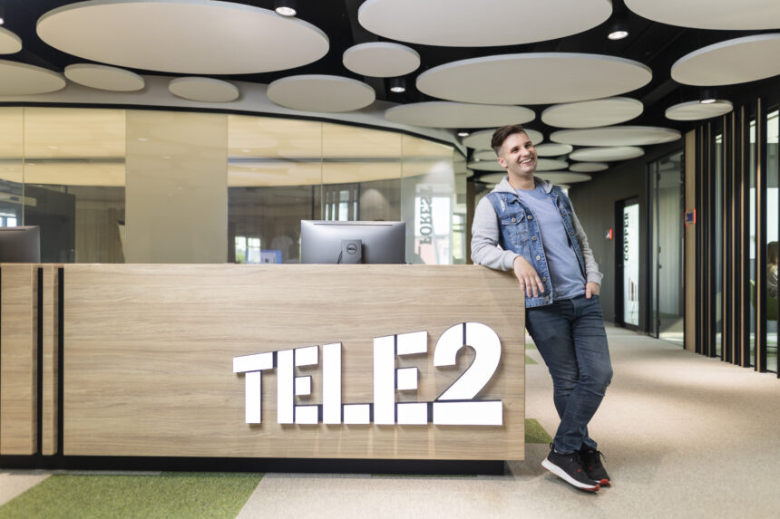 Darbas „Tele2“ salone padėjo tvirtus karjeros pamatus: Tadas ne tik užaugo įmonės viduje, bet ir prisidėjo prie naujovių