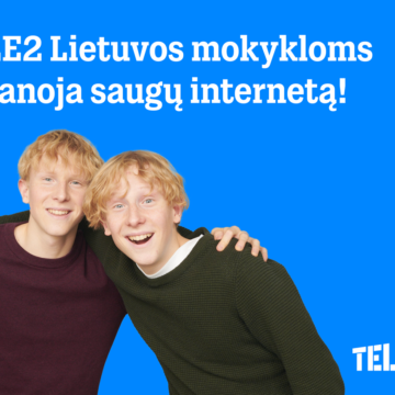 „Tele2“ Lietuvos mokykloms dovanoja interneto apsaugos paslaugą