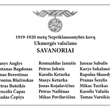 Daugelio Lietuvos kariuomenės savanorių vardus tariame pirmą kartą. Įamžinkime juos