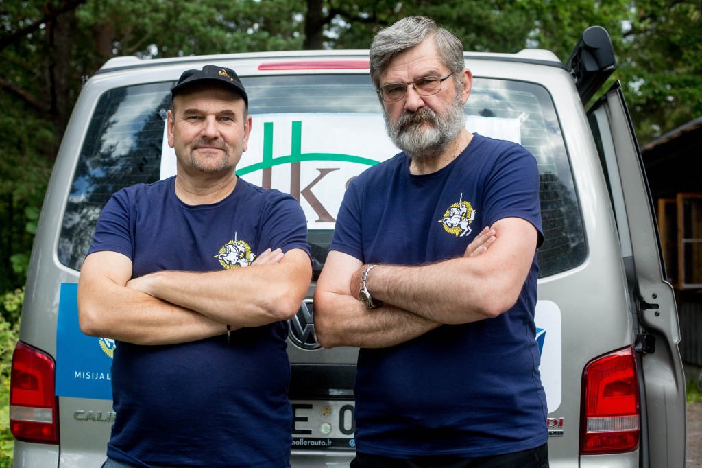 Užkietėję keliautojai ir bendraminčiai - G. Statinis ir G. Babravičius