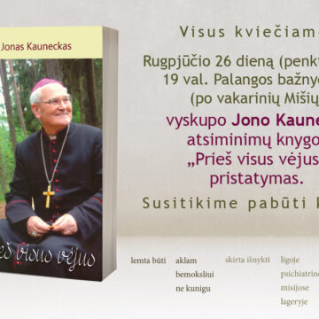 Šventė mons. A.Svarinsko parke ir vysk. J. Kaunecko atsiminimų knygos pristatymas