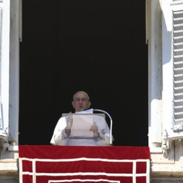 Popiežius sekmadienį pasveikino lietuvius