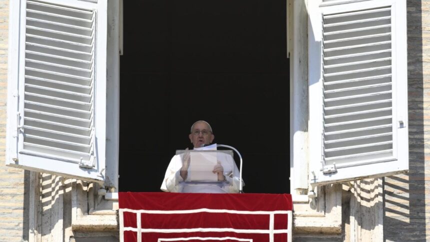Popiežius sekmadienį pasveikino lietuvius