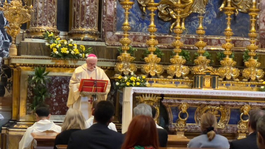 Malda Romoje už Lietuvą ir Ukrainą
