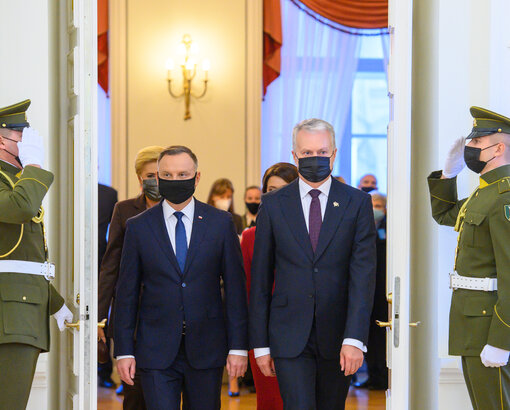 Prezidentas po susitikimo su Lenkijos vadovu: Lietuva ir Lenkija – patikimos sąjungininkės