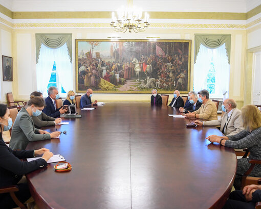Prezidentas susitiko su Signatarų klubo valdyba