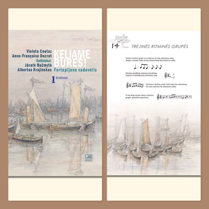 Po ilgos pertraukos Lietuvoje išleistas naujas fortepijono pradžiamokslis „Keliame bures!“ Po ilgos pertraukos Lietuvoje išleistas naujas fortepijono pradžiamokslis „Keliame bures!“