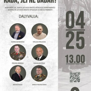Vytauto Didžiojo karo muziejuje – Lietuvos krašto apsaugos 35-mečiui skirta konferencija