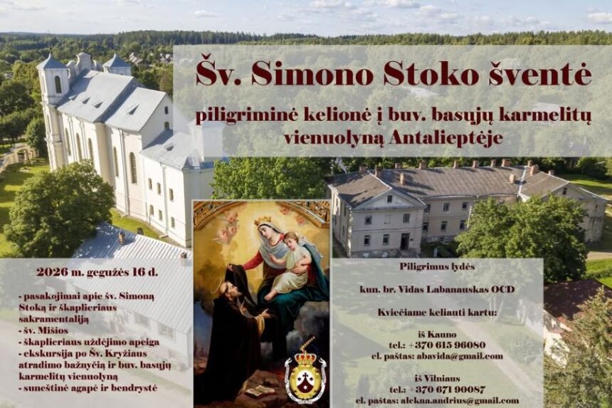 400 m. nuo basųjų karmelitų įsikūrimo Lietuvoje. Ypatingas minėjimas Antalieptės basųjų karmelitų vienuolyne 400 m. nuo basųjų karmelitų įsikūrimo Lietuvoje. Ypatingas minėjimas Antalieptės basųjų karmelitų vienuolyne