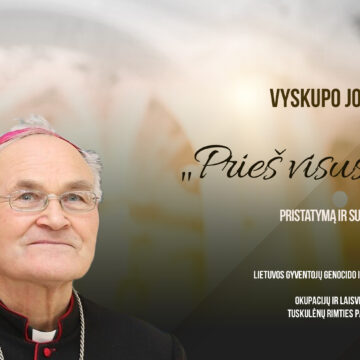 Kviečiame į vyskupo Jono Kaunecko knygos „Prieš visus vėjus“ pristatymą ir susitikimą su autoriumi